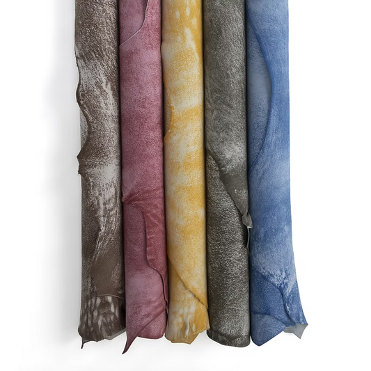 Suede with Antique Pattern