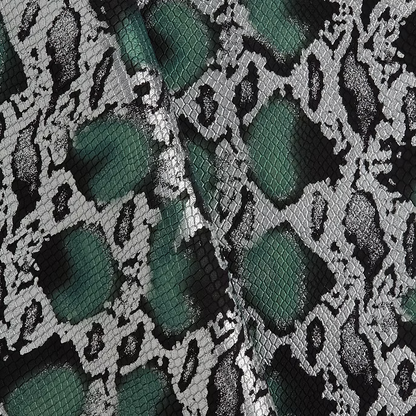 Metallic Snake-Print Lambskin Model 2
