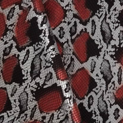 Metallic Snake-Print Lambskin Model 2