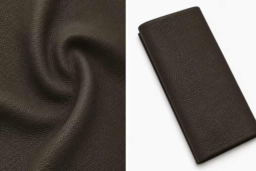Natural-Grain Upholstery Calfskin Model 5