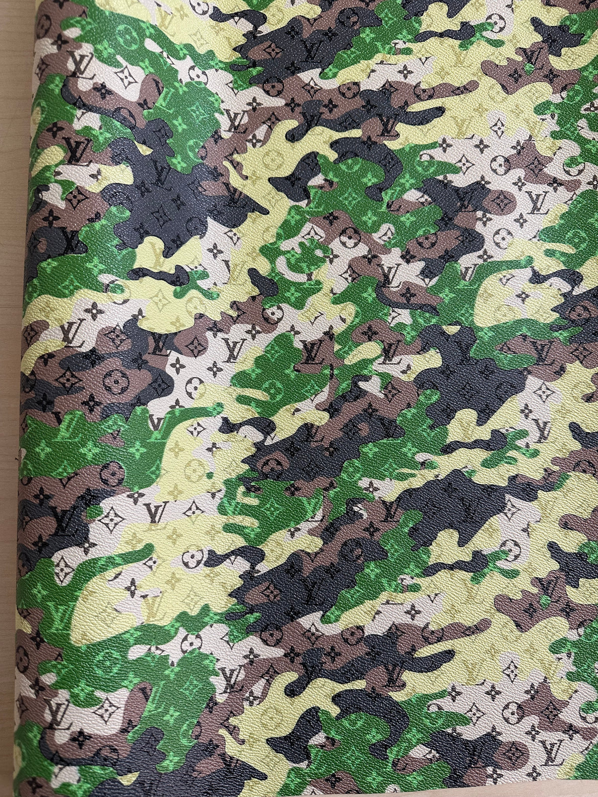 Camo Design Leathers
