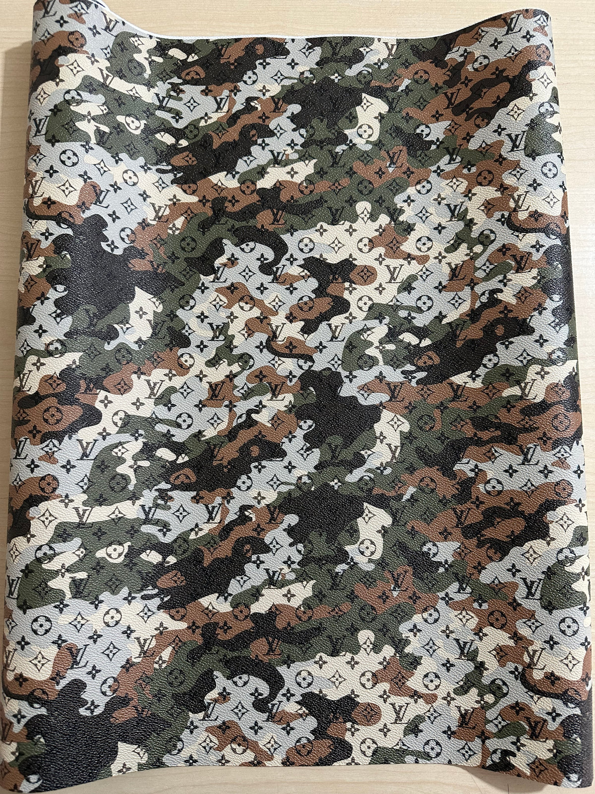Camo Design Leathers