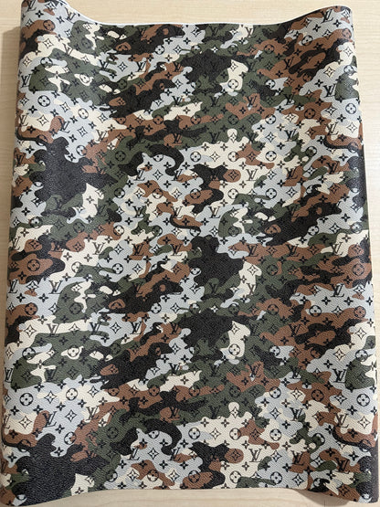 Camo Design Leathers